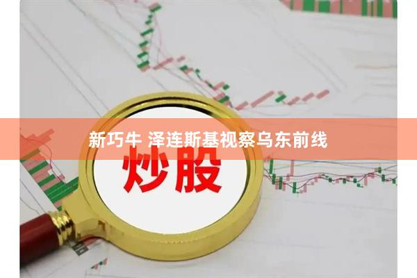 新巧牛 泽连斯基视察乌东前线