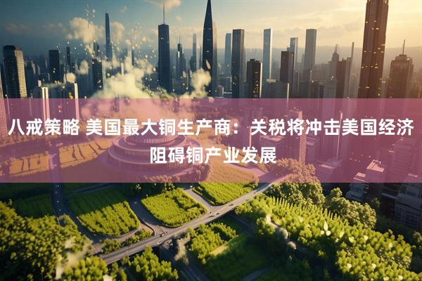 八戒策略 美国最大铜生产商：关税将冲击美国经济 阻碍铜产业发展