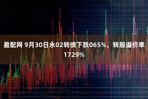 盈配网 9月30日永02转债下跌065%，转股溢价率1729%